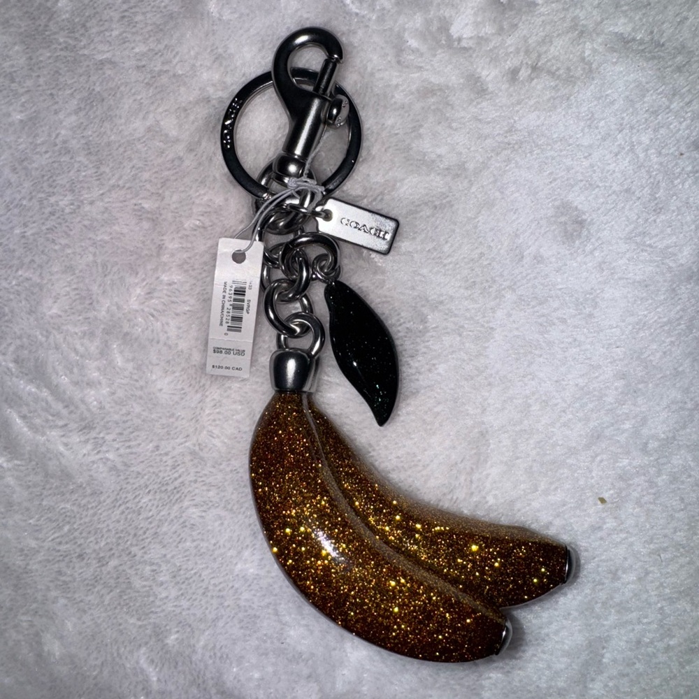 Coach Glitter Banana Bag Charm🍌-NWT🍌 - Picture 4 of 7